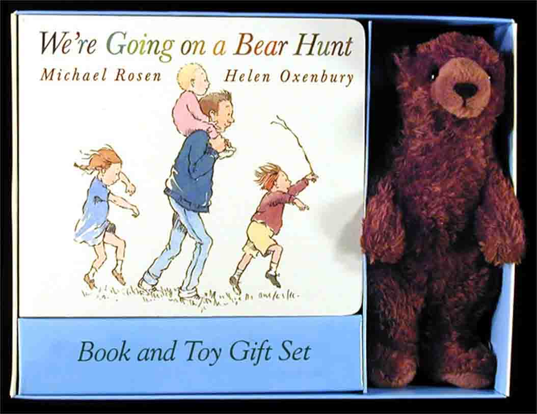 on   bear hunt (book and toy)              by rosen, michael